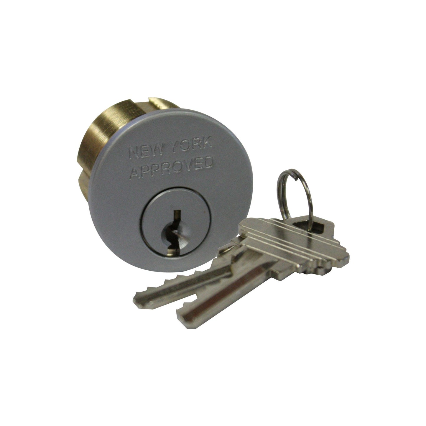MORTISE CYLINDER 1 1/4" - SATIN CHROME