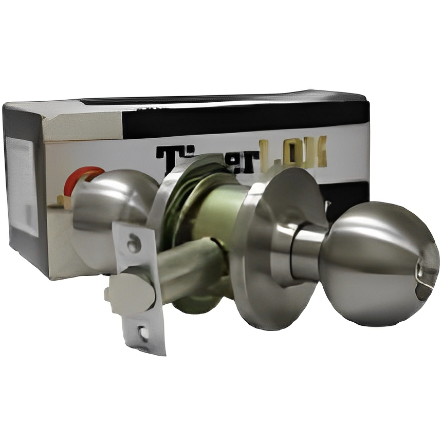 PASSAGE MAXIMUM SECURITY LOCKSET - STAINLESS STEEL (US32D)