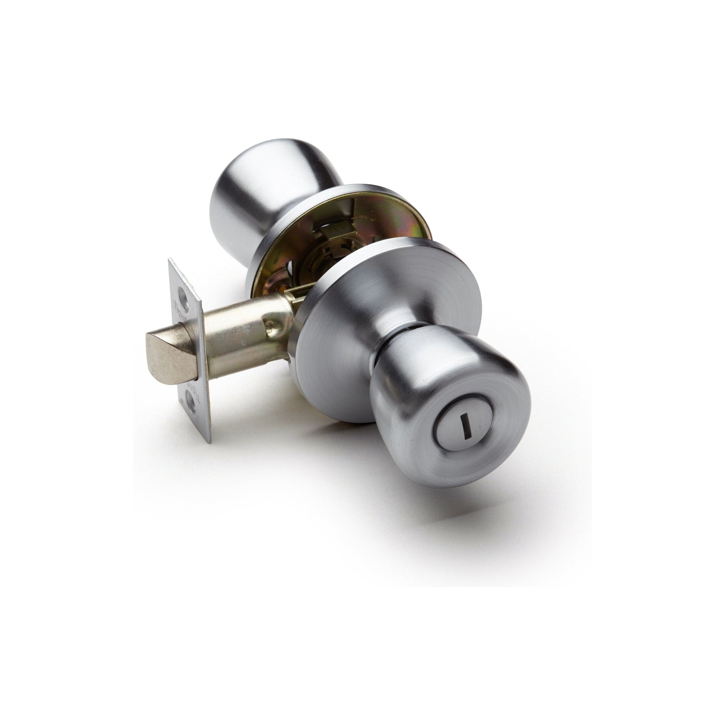 PRIVACY MAXIMUM SECURITY STAINLESS STEEL(US23D) LOCKSET