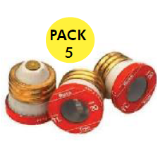 25AMP FUSE PLUG 3 PACK BLISTER CARDED