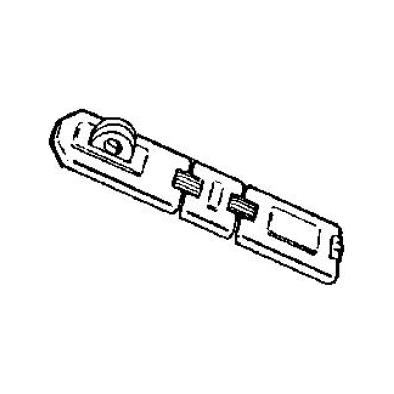 7 1/4" DOUBLE LINK SECURITY HARDWARE