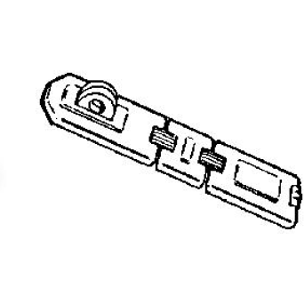 7 1/4" DOUBLE LINK SECURITY HARDWARE