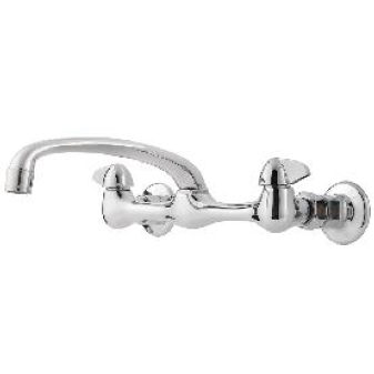 12" TUBULAR SPOUT WALLMOUNT FAUCET