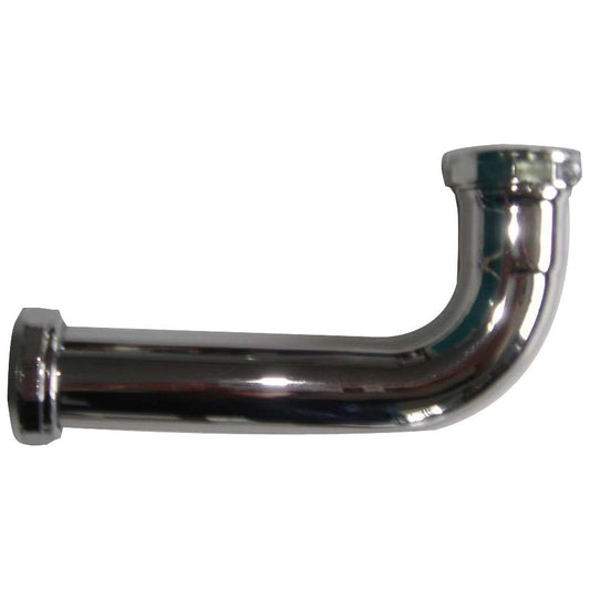 8" TUBULAR SLIP JOINT ELBOW 1 1/4" CHROME PLATED