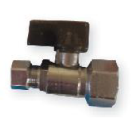 3/8" SPEEDY VALVE STRAIGHT 1/4 TURN IPS