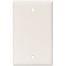 IVORY WALLPLATE 1G BLANK THERMOSET MT STD | BOX